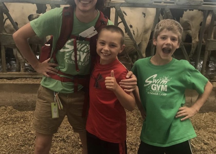 Ethan at barn